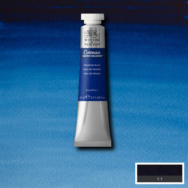 Cotman Watercolour Prussian Blue 21ml