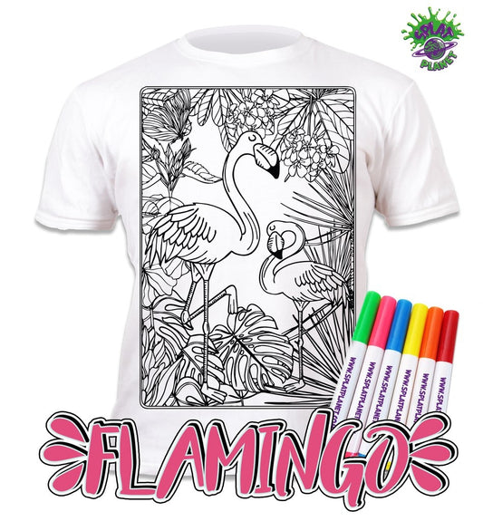 PYO T-Shirt Flamingo Age 9 -11 Years