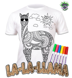 PYO T-Shirt Llama age 7-8 yrs