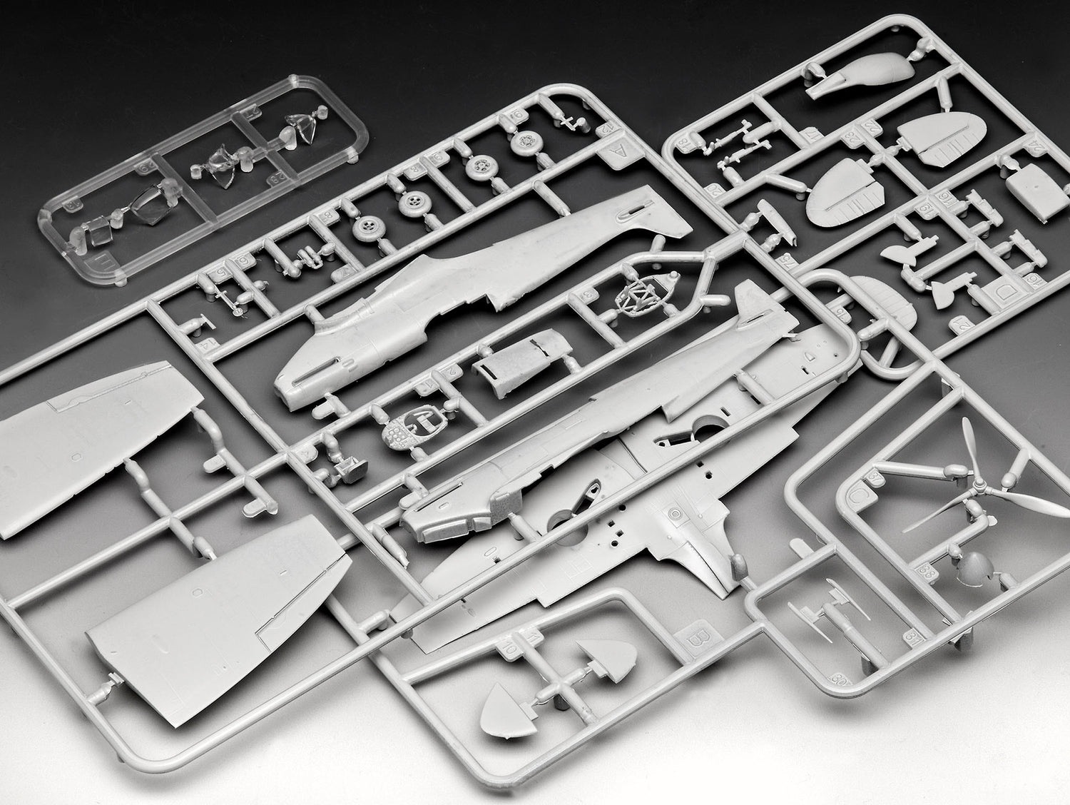 Revell Model Set Spitfire Mk.IIa