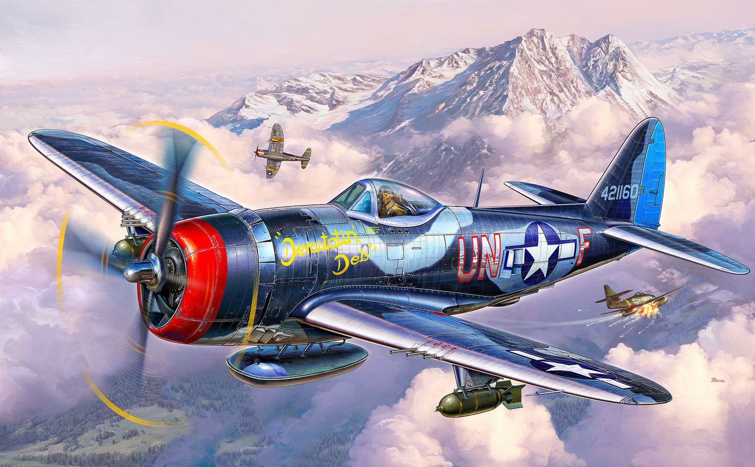 Revell Model Set P-47M Thunderbolt