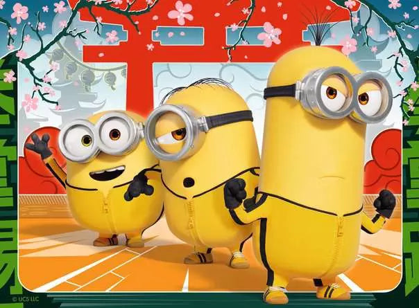 Minions 2 - 4 In A Box Jigsaw Puzzle