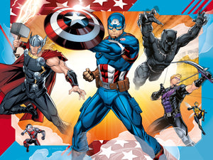 Avengers Assemble 4 In A Box Jigsaw Puzzle
