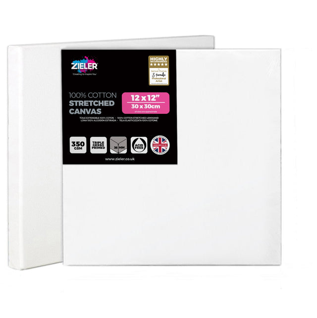 Zieler Deep Edge Canvas - 30x30cm (350gsm)