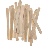 WOODEN POPSICLE STICK, NATURAL 11.5cm