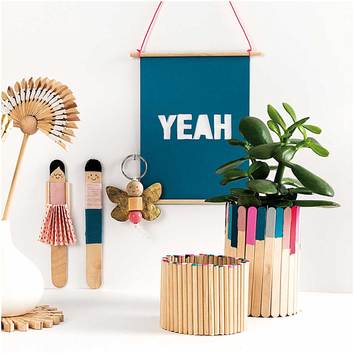 Made by Me DIY wooden craft set, 420 pieces
