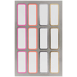 Office Stick, Labels Gold/Silver