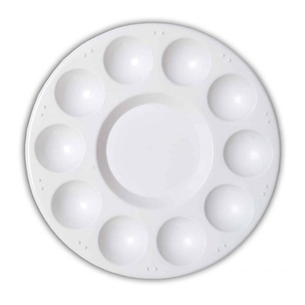 Zieler Round Plastic Travel Palette 11 Well