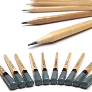 Artists Pencil Sketching Set – 10 Graded Pencils, Eraser & Metal Sharpener