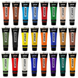 Zieler Acrylic Art Set in an A3 Clear Bag (37 Pieces)