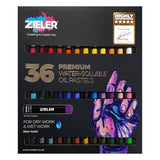 36 Artist Water Soluble Oil Pastels