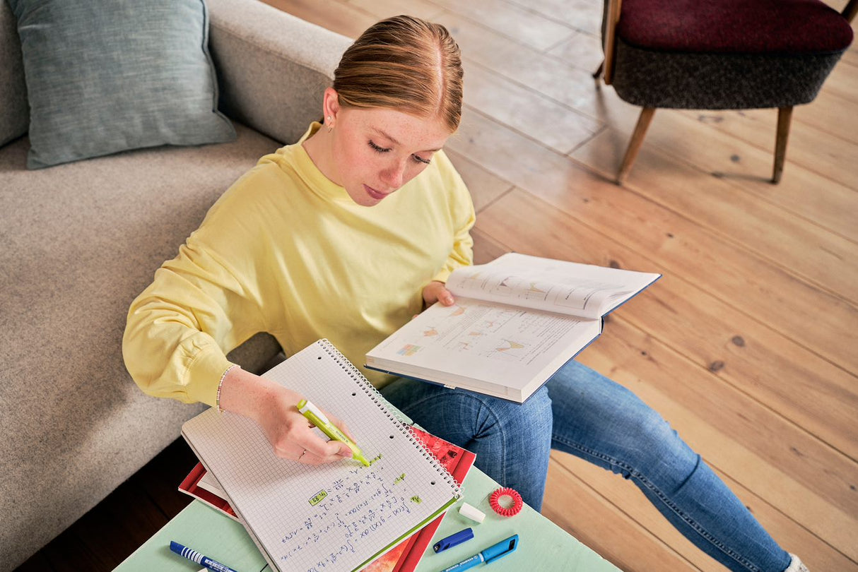 Highlighter - STABILO swing cool - Wallet of 4 Assorted Colours