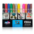 Paint markers – medium tip – set of 12