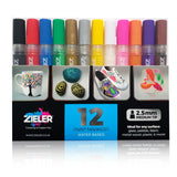 Paint markers – medium tip – set of 12