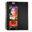 Zieler A5 Spiral Sketch Book (50 Sheets)
