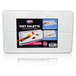 How to Keep Your Acrylic Paints Wet on the Palette 