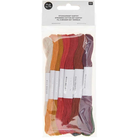 Stranded cotton earthy, 10 pieces