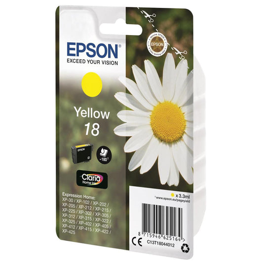 Epson 18 Inkjet Cartridge Daisy Yellow