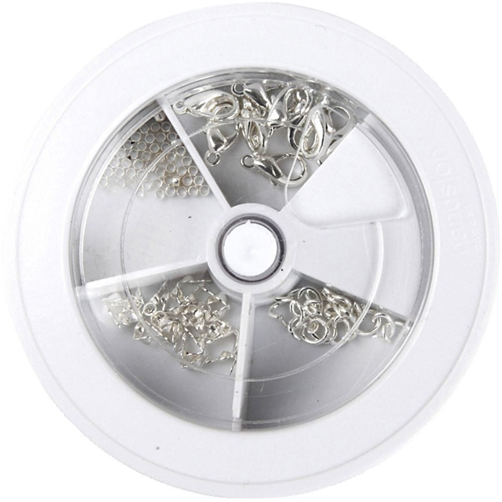 Jewellery Finding Assortment, Silver