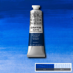 Winsor & Newton- Griffin Oil - 37ml Cobalt Blue Hue