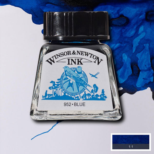 Winsor & Newton - Drawing Ink - 14ml Blue