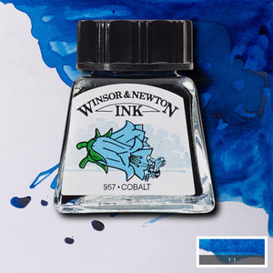 Winsor & Newton - Drawing Ink - 14ml Cobalt