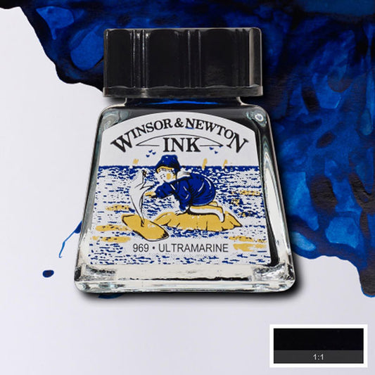 Winsor & Newton - Drawing Ink - 14ml Ultramarine