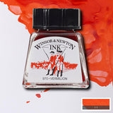 Winsor & Newton - Drawing Ink - 14ml Vermilion
