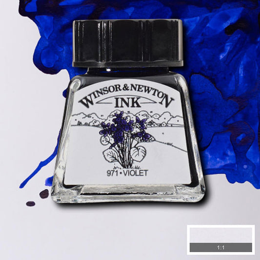 Winsor & Newton - Drawing Ink - 14ml Violet