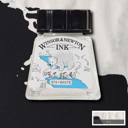 Winsor & Newton - Drawing Ink - 14ml White