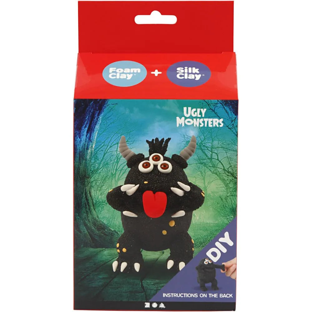 Clay Funny Friends DIY Kit - Ugly Monsters