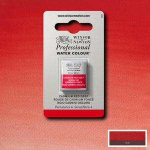 Cadmium Red Deep Whole Pan - S4 Professional Watercolour