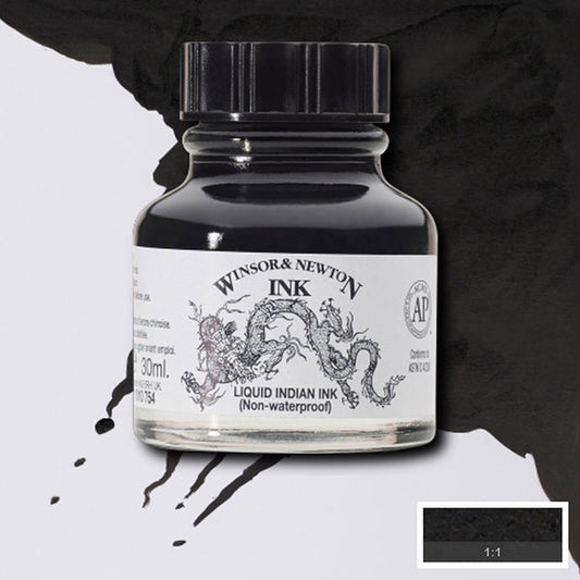 Winsor & Newton - Drawing Ink - 30ml Liquid Indian