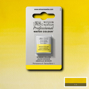 Winsor Yellow Half Pan - S1 Professional Watercolour