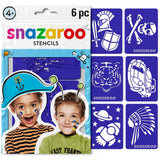 Snazaroo Adventure Stencils - Set of 6