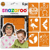Snazaroo - 6 Stencils - Halloween