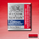 Cotman Watercolour Cadmium Red Deep Hue Half Pan