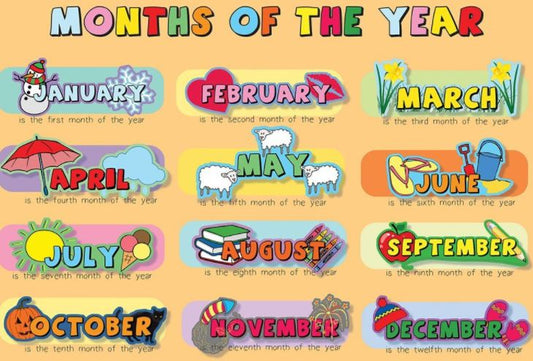 Months Of The Year Game -clrnc