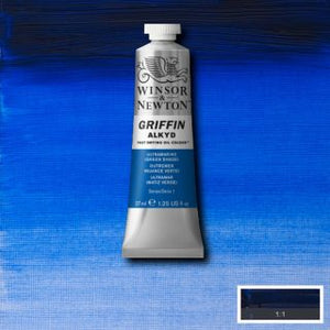 Winsor & Newton- Griffin Oil - 37ml Ultramarine Green