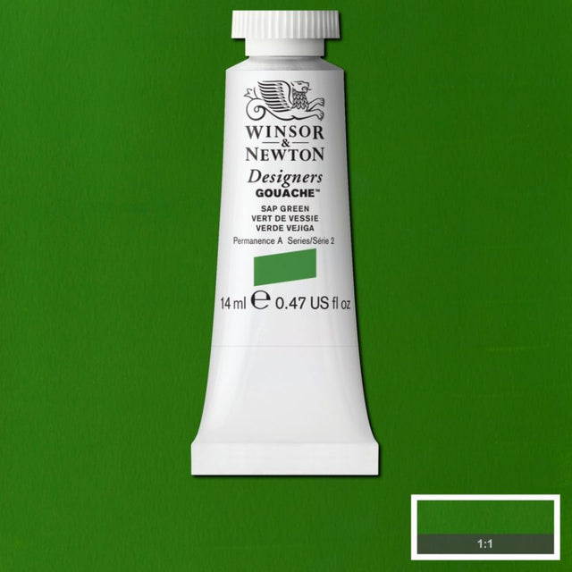 14ml Sap Green - Designers Gouache