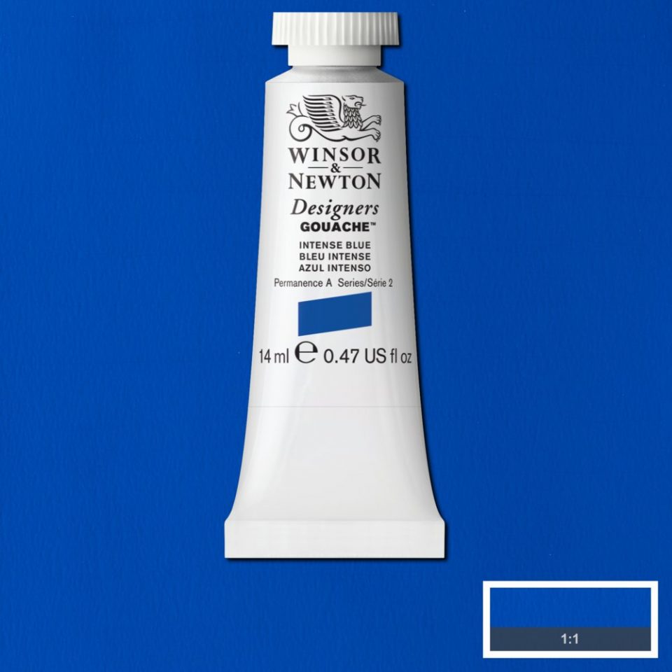 14ml Intense Blue - Designers Gouache
