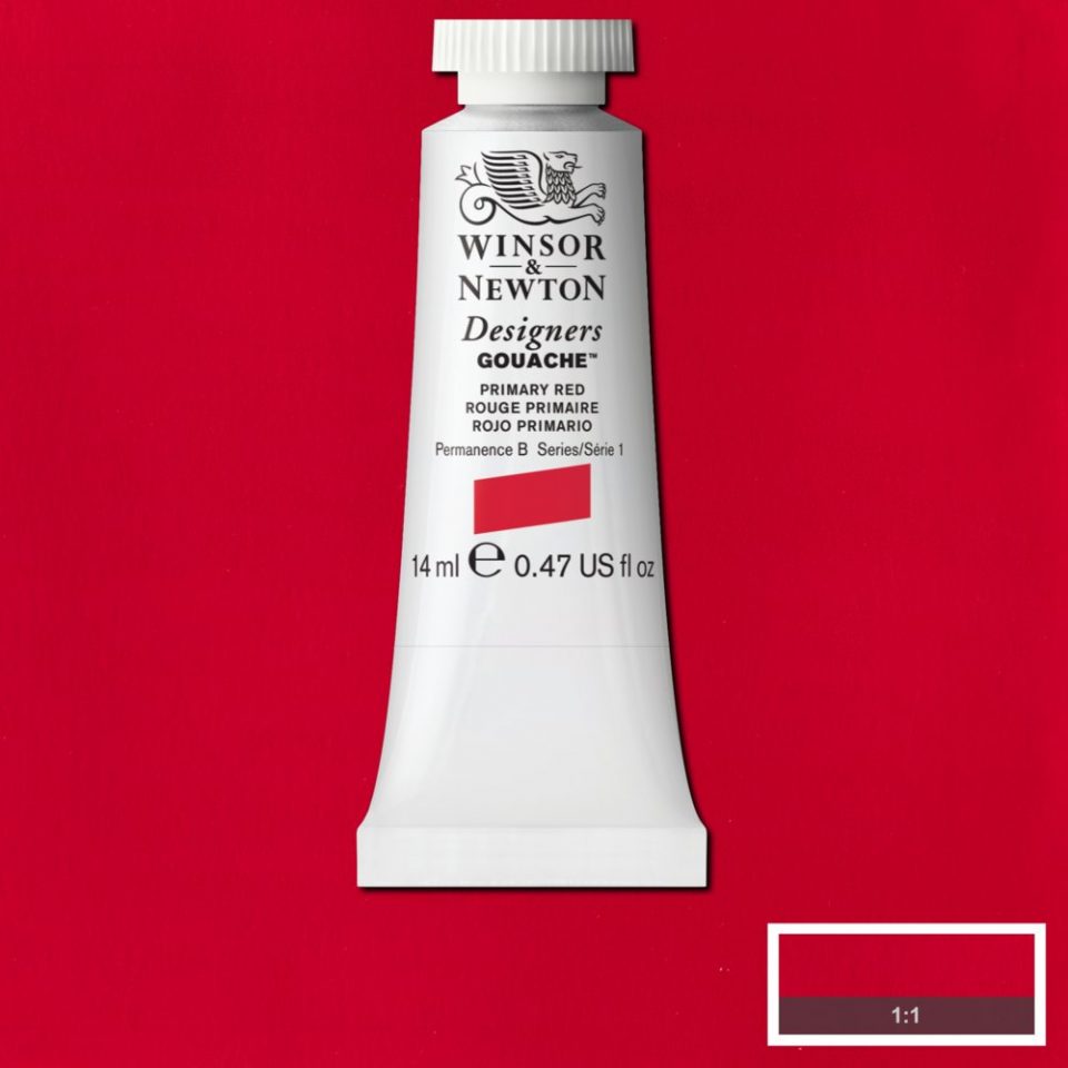 14ml Primary Red - Designers Gouache