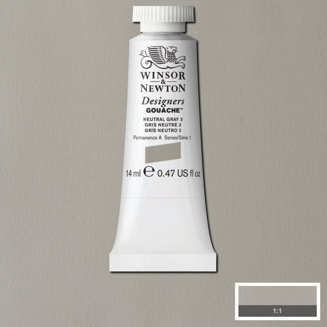 14ml Neutral Grey No 3 - Designers Gouache