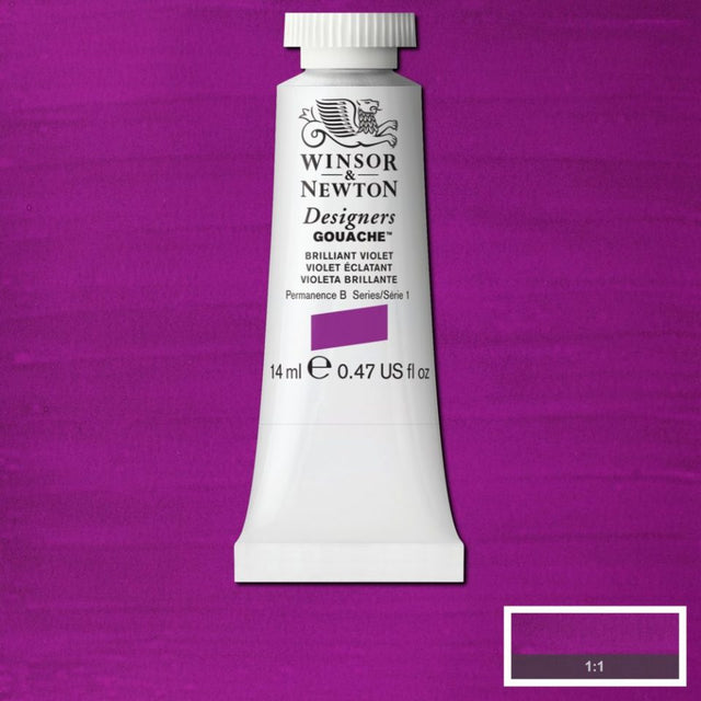 14ml Brilliant Violet - Designers Gouache Product code: 0605052  Barcode: 50957804