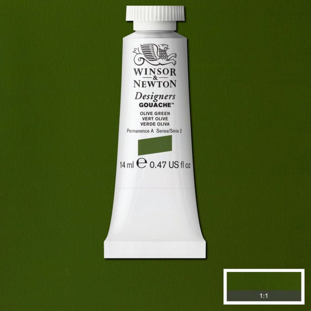 14ml Olive Green - Designers Gouache