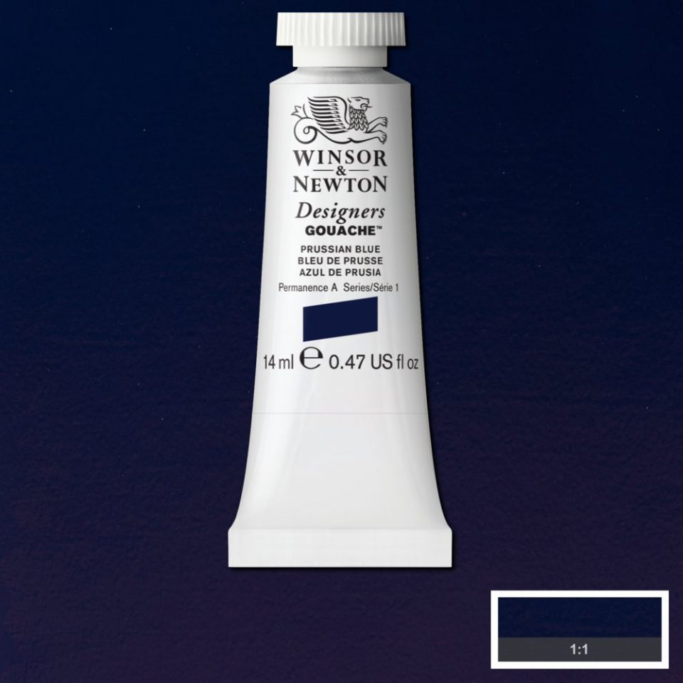 14ml Prussian Blue - Designers Gouache