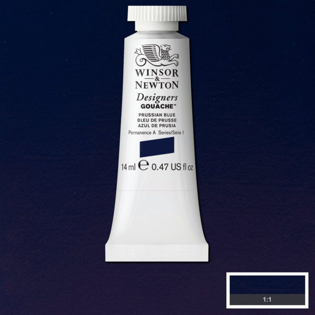 14ml Prussian Blue - Designers Gouache