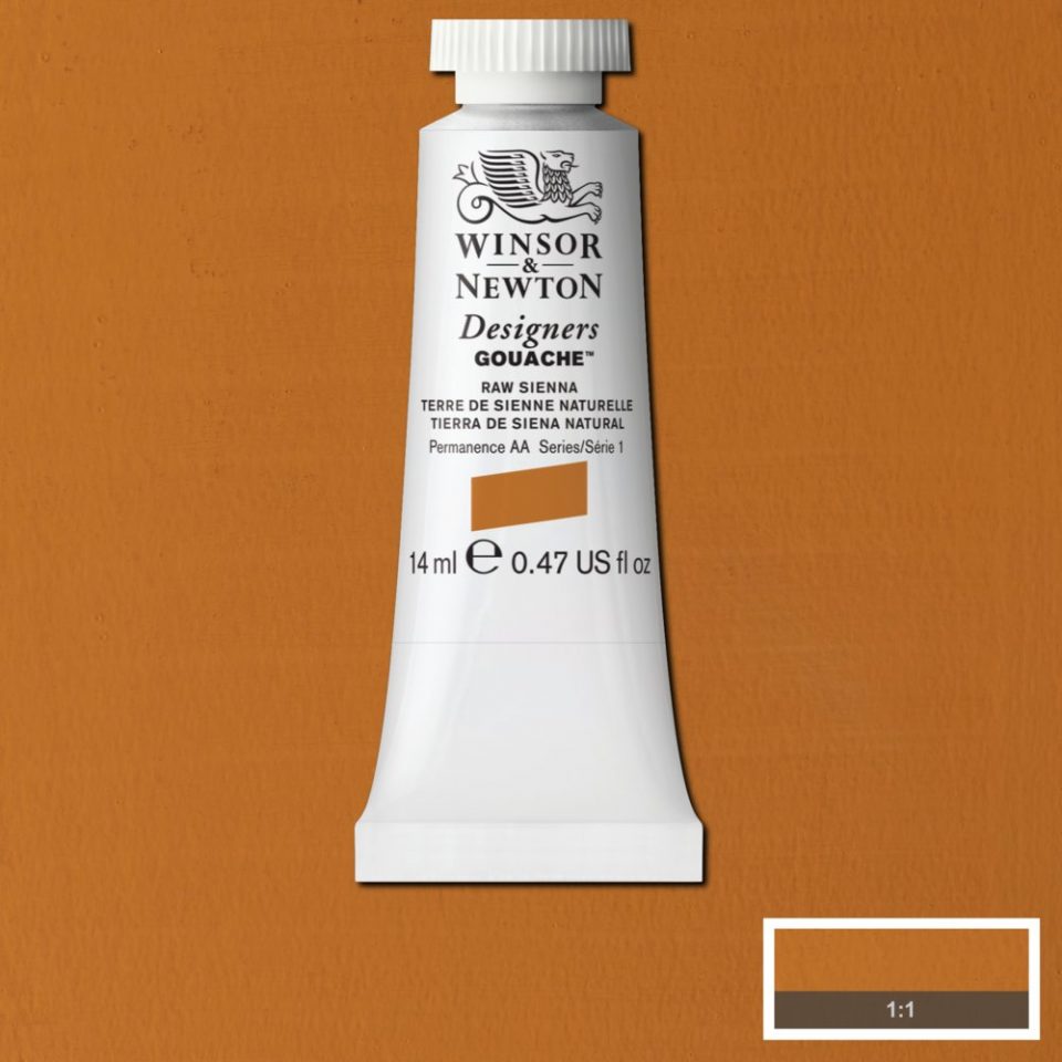 14ml Raw Sienna - Designers Gouache
