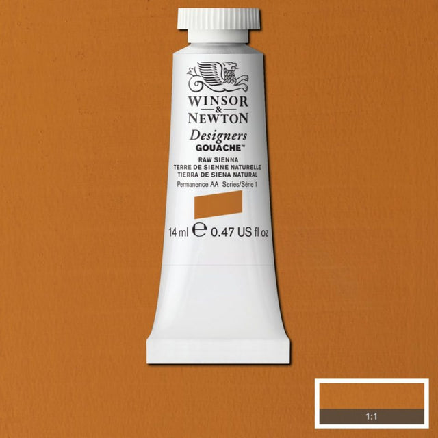 14ml Raw Sienna - Designers Gouache