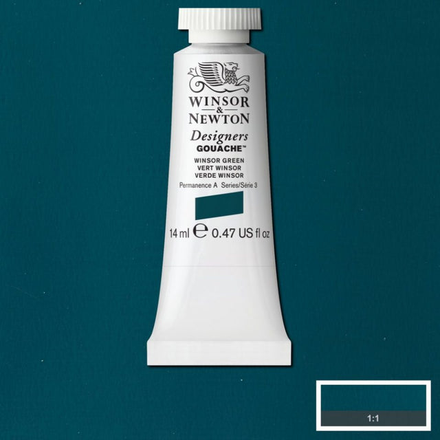 14ml Winsor Green - Designers Gouache